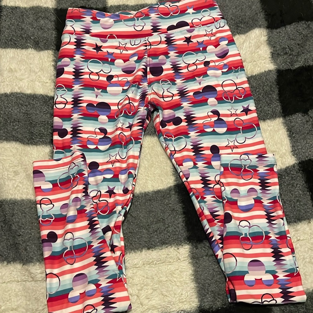 LulaRoe Mickey and Minnie Leggings